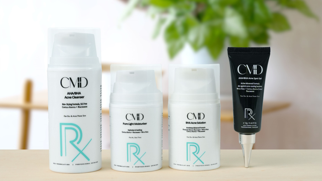 cmd skincare acne range acne solution acne spot gel